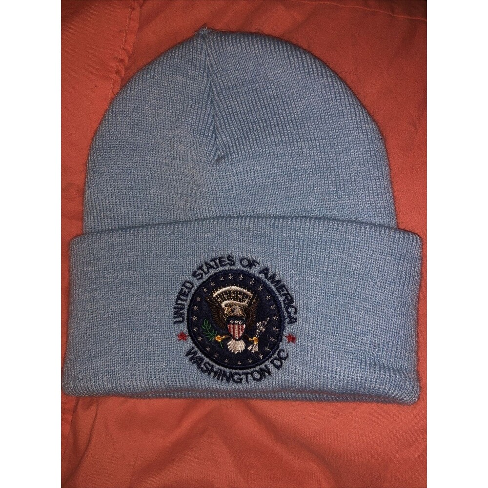 Washington DC Hat United States of America Embroidered Beanie Cap Winter  USA